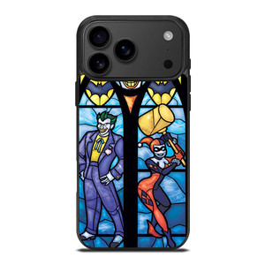 JOKER AND HARLEY QUINN ART iPhone 17 Pro Max Case