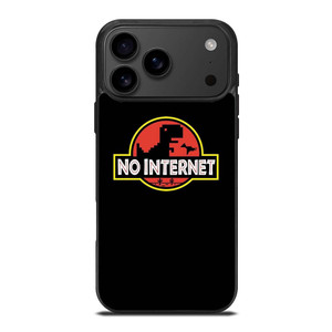 JURASSIC PARK NO INTERNET iPhone 17 Pro Max Case JURASSIC PARK NO INTERNET iPhone 17 Pro Max Case