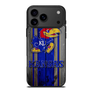 KANSAS JAYHAWKS LOGO iPhone 17 Pro Max Case