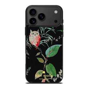 KATE SPADE OWLISH BLACK iPhone 17 Pro Max Case