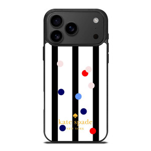 KATE SPADE STRIPE POLKADOTS iPhone 17 Pro Max Case