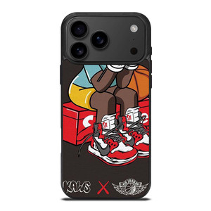 KAWS AIR JORDAN SUPREME iPhone 17 Pro Max Case KAWS AIR JORDAN SUPREME iPhone 17 Pro Max Case