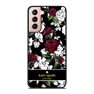 KATE SPADE ROSE RED WHITE Samsung Galaxy S21 Case
