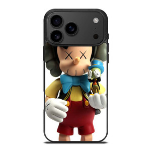 KAWS X PINNOCCHIO AND JIMINY iPhone 17 Pro Max Case