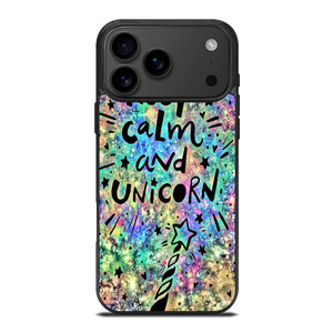 KEEP CALM AND UNICORN iPhone 17 Pro Max Case