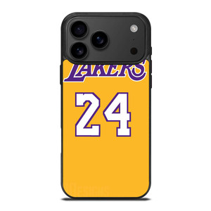 LA LAKERS JERSEY 24 KOBE BRYANT iPhone 17 Pro Max Case