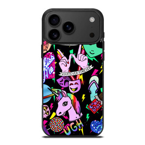 LISA FRANK COLLAGE iPhone 17 Pro Max Case