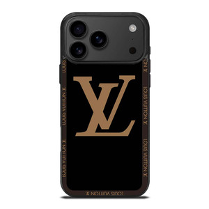 LOUIS VUITTON ROUND BLACK iPhone 17 Pro Max Case