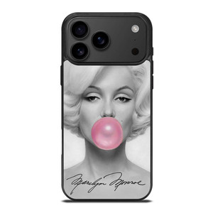 MARILYN MONROE PINK BUBBLEGUM ART iPhone 17 Pro Max Case