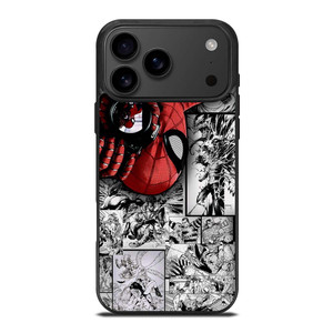 MARVEL SPIDERMAN POTRAIT COMIC iPhone 17 Pro Max Case