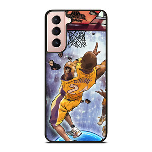 LA LAKERS KOBE BRYANT JUMP ART Samsung Galaxy S21 Case