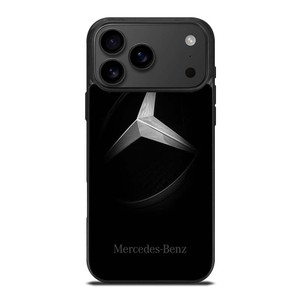 MERCEDES BENZ SIMPLE ELEGANT LOGO BLACK iPhone 17 Pro Max Case