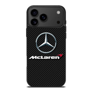 MERCEDES MCLAREN CARBON LOGO iPhone 17 Pro Max Case