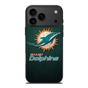 MIAMI DOLPHINS WOODEN LOGO iPhone 17 Pro Max Case