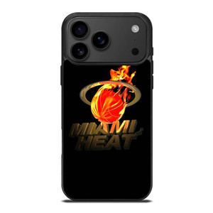 MIAMI HEAT LOGO ART iPhone 17 Pro Max Case