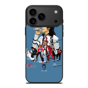 MICHAEL JACKSON CARTOON iPhone 17 Pro Max Case