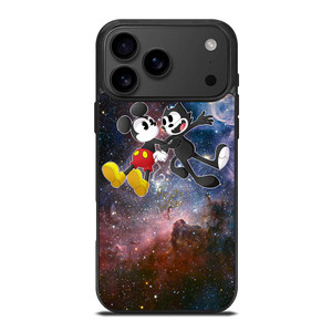MICKEY MOUSE AND FELIX THE CAT iPhone 17 Pro Max Case