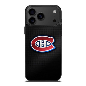 MONTREAL CANADIENS CARBON LOGO iPhone 17 Pro Max Case