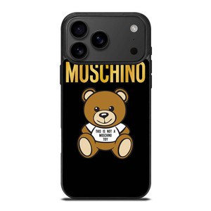 MOSCHINO TEDDY BEAR CUTE iPhone 17 Pro Max Case MOSCHINO TEDDY BEAR CUTE iPhone 17 Pro Max Case