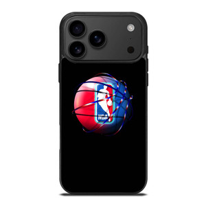 NBA LOGO COLORFUL BALL iPhone 17 Pro Max Case