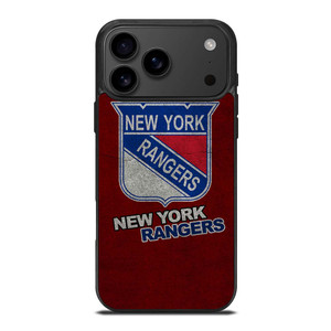 NEW YORK RANGERS SUEDE TEXTURE iPhone 17 Pro Max Case