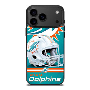 NFL MIAMI DOLPHINS HELMET LOGO iPhone 17 Pro Max Case