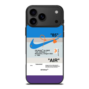 NIKE AIR JORDAN OFF WHITE iPhone 17 Pro Max Case NIKE AIR JORDAN OFF WHITE iPhone 17 Pro Max Case