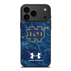 NOTRE DAME FIGHTING FOOTBALL UNDER ARMOUR iPhone 17 Pro Max Case