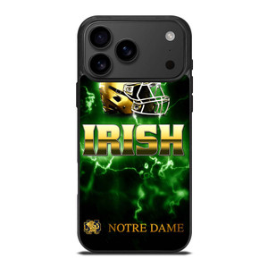 NOTRE DAME IRISH LOGO GREEN iPhone 17 Pro Max Case