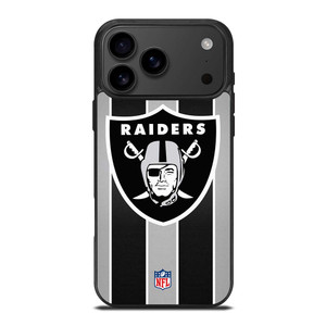 OAKLAND RAIDERS STRIPE LOGO iPhone 17 Pro Max Case