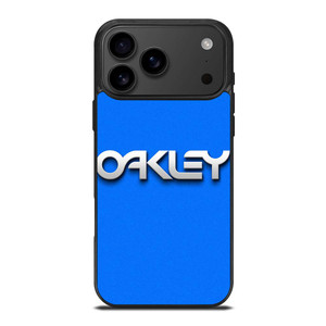 OAKLEY LOGO BLUE SOLID iPhone 17 Pro Max Case