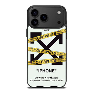 OFF WHITE YELLOW STRIPES iPhone 17 Pro Max Case
