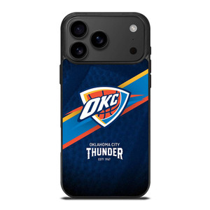 OKLAHOMA CITY THUNDER NBA TEAM iPhone 17 Pro Max Case