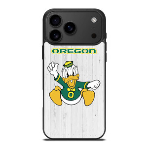 OREGON DUCKS WOODEN LOGO iPhone 17 Pro Max Case