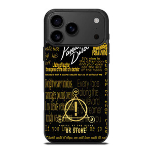 PANIC AT THE DISCO LOGO GOLD iPhone 17 Pro Max Case