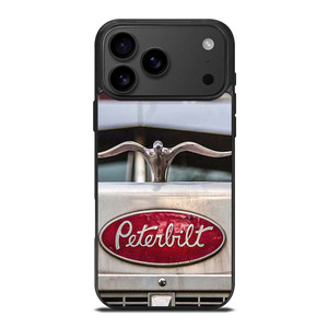 PETERBILT TRUCK METAL EMBLEM iPhone 17 Pro Max Case