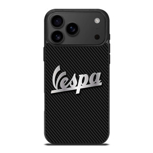 PIAGGIO VESPA METAL CARBON LOGO iPhone 17 Pro Max Case