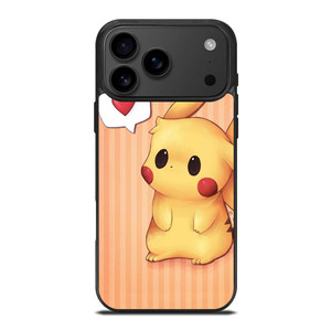 PIKACHU POKEMON LOVE SIGN iPhone 17 Pro Max Case PIKACHU POKEMON LOVE SIGN iPhone 17 Pro Max Case