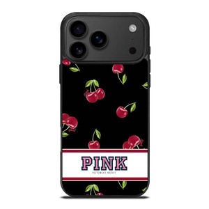 PINK VICTORIA'S SECRET CHERRY iPhone 17 Pro Max Case PINK VICTORIA'S SECRET CHERRY iPhone 17 Pro Max Case