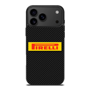 PIRELLI TIRE LOGO CARBOON iPhone 17 Pro Max Case