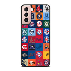 MAJOR BASEBALL LEAGUE CLUB COLLAGE Samsung Galaxy S21 Case