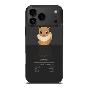 POKEMON EEVEE ABILITY iPhone 17 Pro Max Case POKEMON EEVEE ABILITY iPhone 17 Pro Max Case