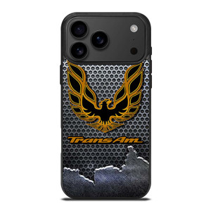 PONTIAC TRANS AM FIREBIRD METAL LOGO 2 iPhone 17 Pro Max Case PONTIAC TRANS AM FIREBIRD METAL LOGO 2 iPhone 17 Pro Max Case