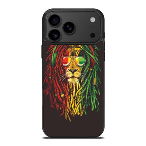 RASTA LION REGGAE BOB MARLEY iPhone 17 Pro Max Case RASTA LION REGGAE BOB MARLEY iPhone 17 Pro Max Case