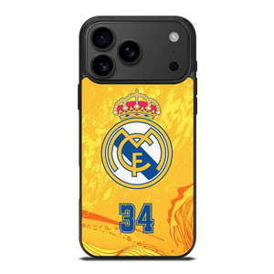 REAL MADRID CF CAMPEONES 34 iPhone 17 Pro Max Case REAL MADRID CF CAMPEONES 34 iPhone 17 Pro Max Case