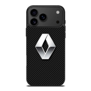 RENAULT CAR LOGO CARBON iPhone 17 Pro Max Case RENAULT CAR LOGO CARBON iPhone 17 Pro Max Case