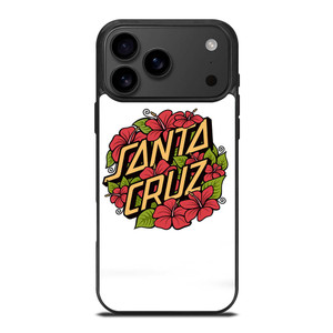 SANTA CRUZ SKATEBOARD FLORAL WHITE iPhone 17 Pro Max Case SANTA CRUZ SKATEBOARD FLORAL WHITE iPhone 17 Pro Max Case