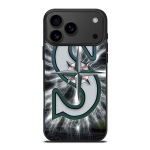 SEATTLE MARINERS MLB LOGO iPhone 17 Pro Max Case SEATTLE MARINERS MLB LOGO iPhone 17 Pro Max Case