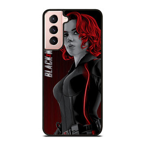 MARVEL BLACK WIDOW AVENGERS ART Samsung Galaxy S21 Case