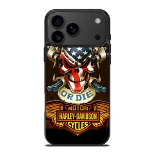 SKULL AND WINGS HARLEY DAVIDSON iPhone 17 Pro Max Case SKULL AND WINGS HARLEY DAVIDSON iPhone 17 Pro Max Case